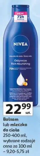 Auchan NIVEA Balsam lub mleczko do ciała oferta
