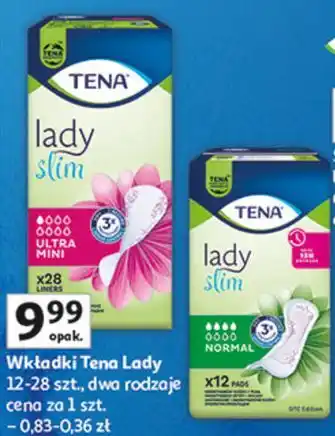 Auchan Wkładki Tena Lady oferta