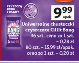 Auchan Uniwersalne chusteczki czyszczące Cillit Bang oferta