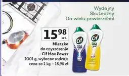 Auchan Mleczko do czyszczenia Cif Max Power oferta