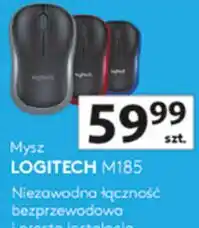 Auchan Mysz LOGITECH M185 oferta