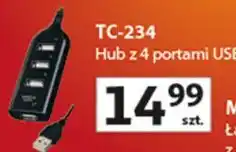 Auchan TC-234 Hub z 4 portami USB oferta