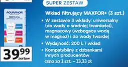 Auchan Wkład filtrujący MAXFOR+ (3 szt.) AQUAPHOR oferta