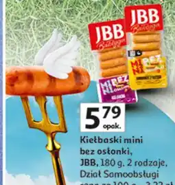 Auchan Kiełbaski mini bez osłonki, JBB oferta