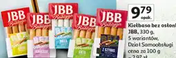 Auchan Kiełbasa bez osłonki JBB, 330 g, 5 wariantów oferta