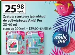 Auchan Zestaw startowy lub wkład do odświeżacza Ambi Pur oferta