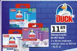 Auchan Żelowe krążki do WC Duck oferta