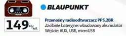 Auchan Przenośny radioodtwarzacz PP5.2BR Blaupunkt oferta
