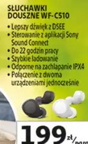 Auchan SŁUCHAWKI DOUSZNE WF-C510 SONY oferta