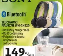 Auchan SŁUCHAWKI NAUSZNE WH-CH520 SONY oferta