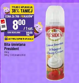 Polomarket Bita śmietana President oferta