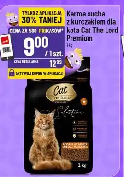 Polomarket Karma sucha z kurczakiem dla kota Cat The Lord Premium oferta