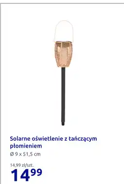Action Solarne oświetlenie z tańczącym płomieniem oferta