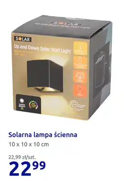 Action Solarna lampa ścienna oferta