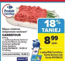 Carrefour Mięso mielone wieprzowo-wołowe oferta