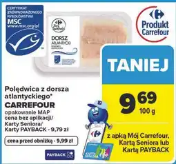 Carrefour Polędwica z dorsza atlantyckiego oferta