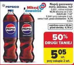 Carrefour Napój gazowany Pepsi, Mirinda, 7UP oferta