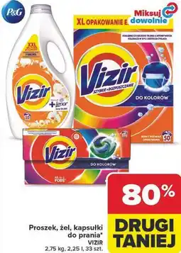 Carrefour Proszek, żel, kapsułki do prania* VIZIR oferta