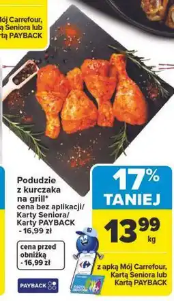 Carrefour Podudzie z kurczaka na grill oferta