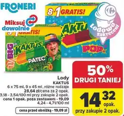Carrefour Lody KAKTUS oferta