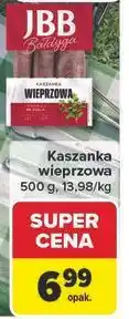 Carrefour Kaszanka wieprzowa JBB Bałdyga oferta