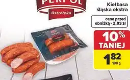 Carrefour Kiełbasa śląska ekstra PEKPOL oferta