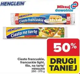 Carrefour Ciasto francuskie, francuskie light, filo, na tartę oferta
