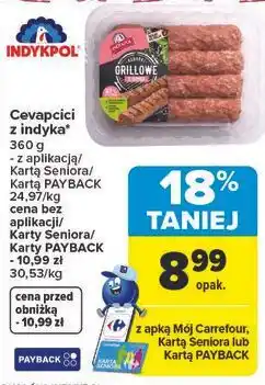 Carrefour Cevapcici z indyka oferta