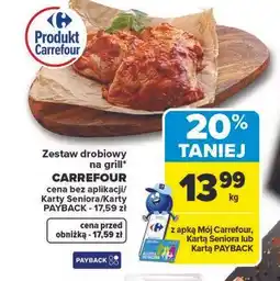 Carrefour Zestaw drobiowy na grill CARREFOUR oferta