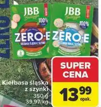Carrefour Kiełbasa śląska z szynki JBB Bałdyga oferta