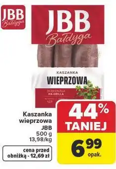 Carrefour Kaszanka wieprzowa JBB oferta
