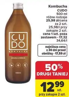 Carrefour Kombucha CUDO oferta