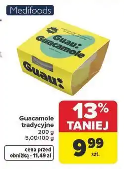 Carrefour Guacamole tradycyjne oferta