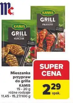 Carrefour Mieszanka przypraw do grilla KAMIS oferta
