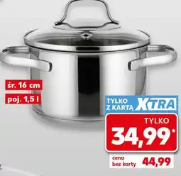 Kaufland SILVERCREST Garnek stalowy śr. 16 cm, poj oferta