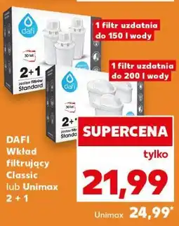 Kaufland DAFI Wkład filtrujący Classic lub Unimax oferta