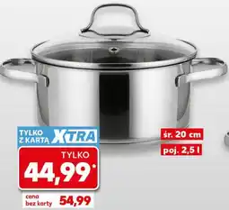 Kaufland SILVERCREST Garnek stalowy śr. 20 cm, poj oferta