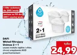 Kaufland Wkład filtrujący Unimax 2+1 DAFI oferta