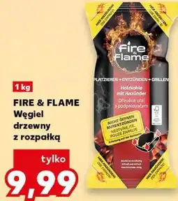 Kaufland FIRE & FLAME Węgiel drzewny z rozpałką oferta