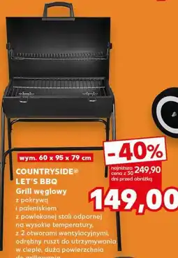Kaufland COUNTRYSIDE LET'S BBQ Grill węglowy oferta