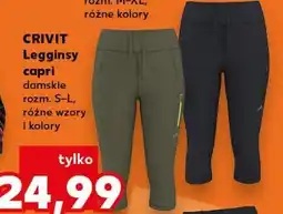 Kaufland CRIVIT Legginsy capri damskie oferta