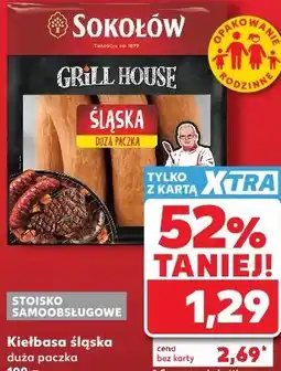 Kaufland Kiełbasa śląska duża paczka oferta
