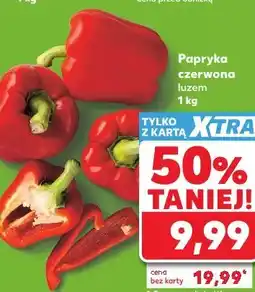 Kaufland Papryka czerwona luzem oferta