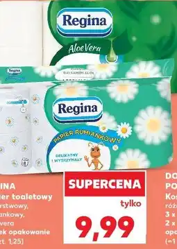 Kaufland Papier toaletowy 3-warstwowy, rumiankowy, aloe vera 8 rolek opakowanie oferta