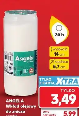 Kaufland Wkład olejowy do znicza sztuka oferta