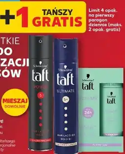 Kaufland WSZYSTKIE ART. DO STYLIZACJI WŁOSÓW TAFT oferta