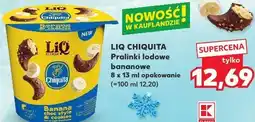 Kaufland LIQ CHIQUITA Pralinki lodowe bananowe 8 x 13 ml opakowanie oferta