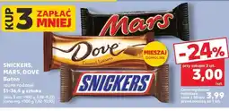 Kaufland SNICKERS, MARS, DOVE Baton oferta
