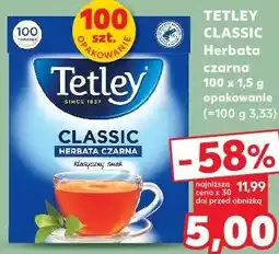 Kaufland TETLEY CLASSIC Herbata czarna oferta