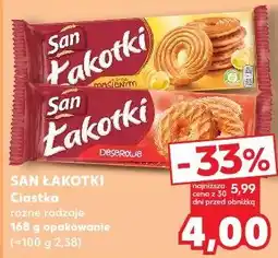Kaufland SAN ŁAKOTKI Ciastka oferta